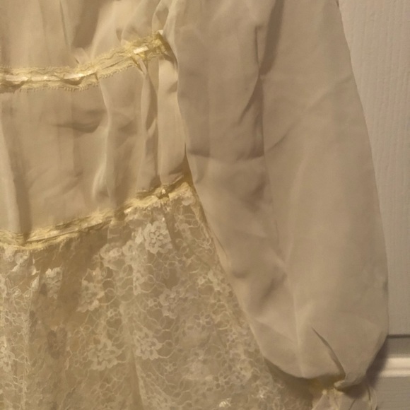 NEW Elegant Sheer Lace Top - Picture 7 of 9